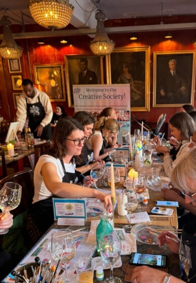 Mindful All-You-Can-Paint Candle Painting Workshop
