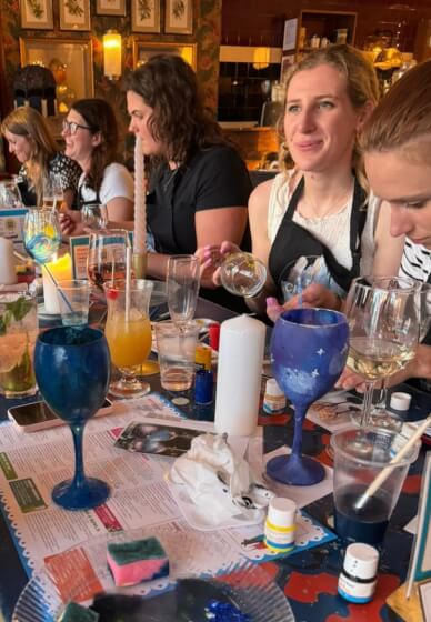 Mindful All-You-Can-Paint Candle Painting Workshop