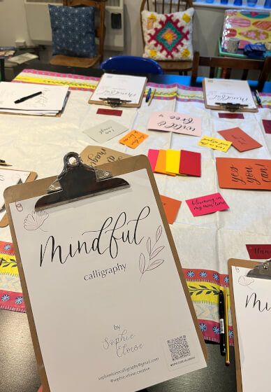 Mindful Calligraphy Workshop