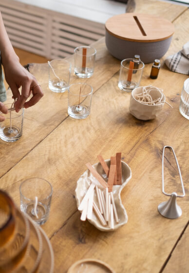 Mindful Christmas Candle Making Workshop