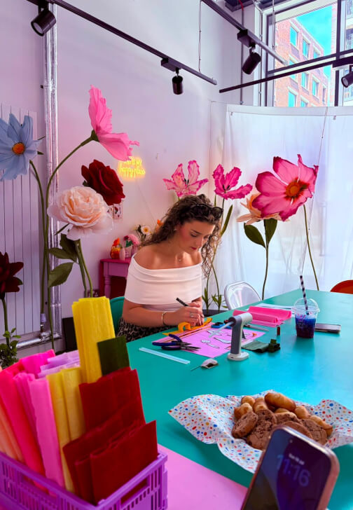 Paper Craft and Ink class in Bow