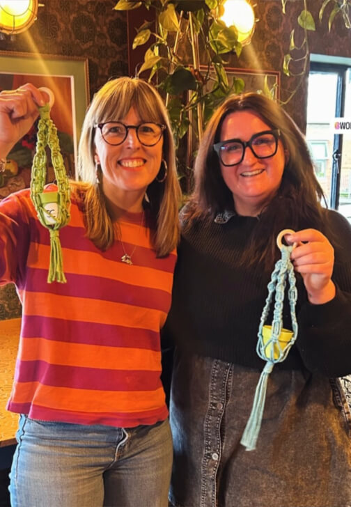 Textiles class in Bristol with SC Knits