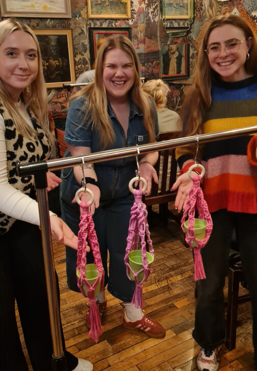 Textiles class in Bristol