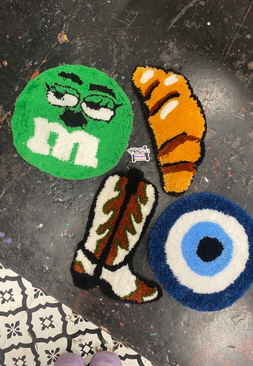 Textiles class in Manchester
