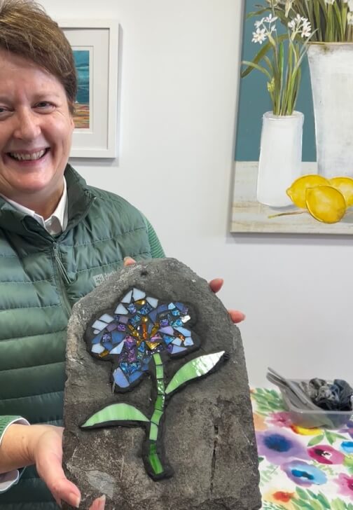 Glass and Mosaic class in Falkirk