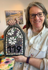 Mixed-Media / Picassiette Mosaics on Slate Workshop