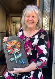 Mixed-Media / Picassiette Mosaics on Slate Workshop