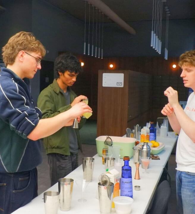 Photo from a cocktail class in Liverpool Street