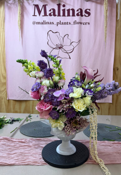 Modern Floral Arrangement Workshop
