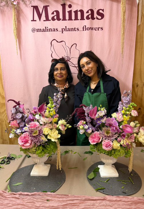 Floristry class in Shepherd’s Bush