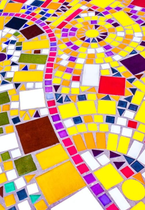 Glass and Mosaic class in London