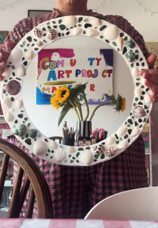 Glass and Mosaic class in Clapham, London