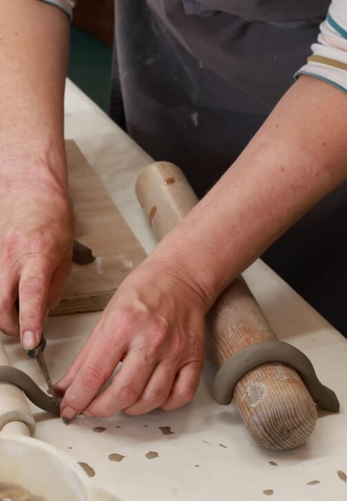 Photo from a pottery class in Elstree