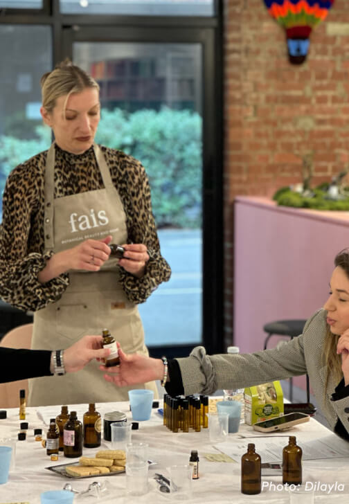 Perfume Making class in Camberwell with Marina Kozlova