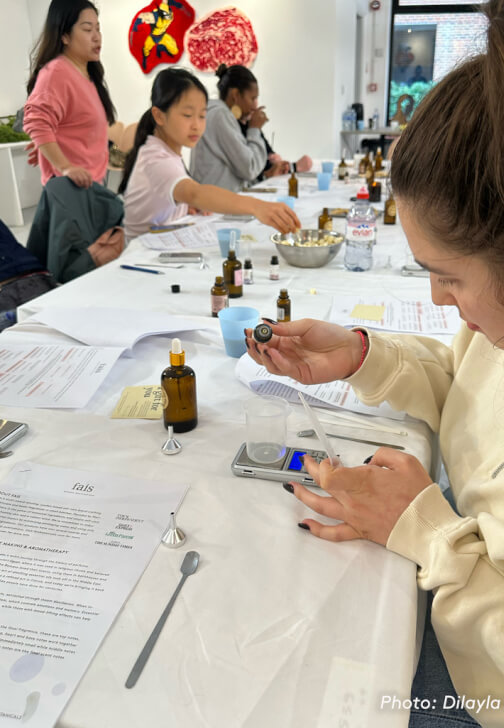 Natural Aromatherapy Perfume Making Workshop