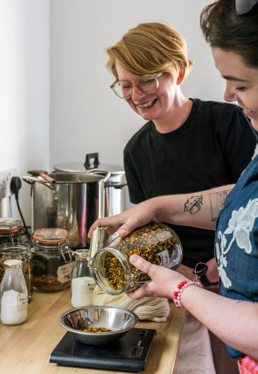 Textiles class in Bristol