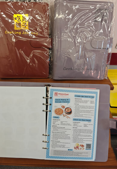 Oriental Food Recipe Booklet - Top 10 Japanese and Korean Edition