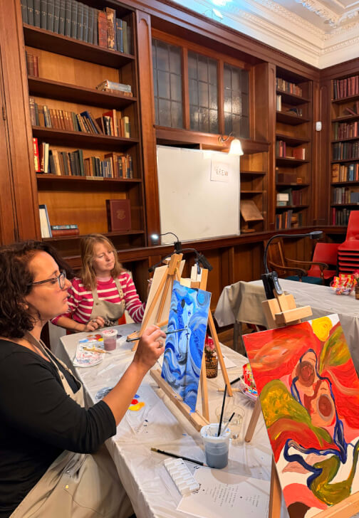 Paint and Brew Guided Art Class