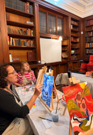 Paint and Brew Guided Art Class
