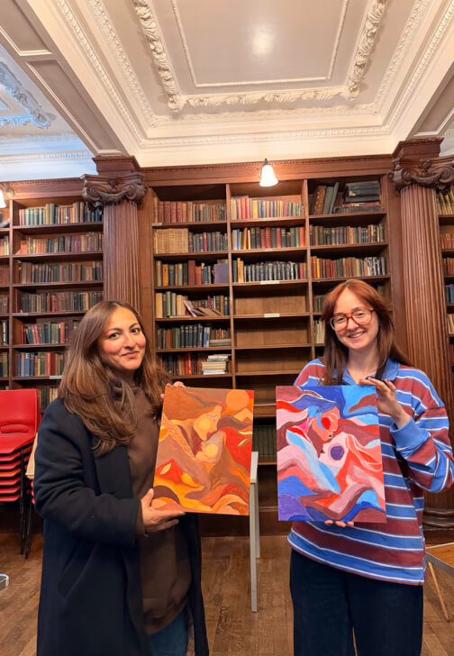 Painting class in Sutton