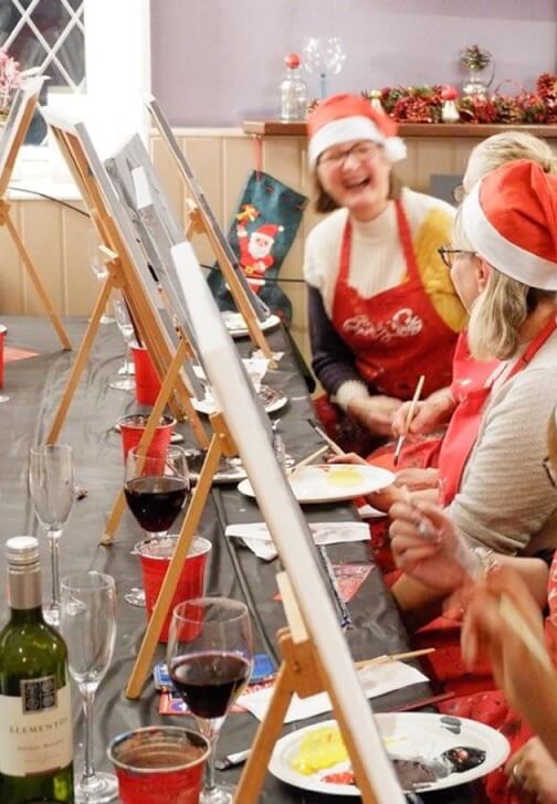 Photo from a painting class in Didcot