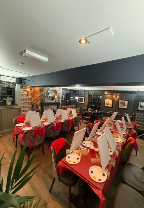 Paint and Sip Class - Burghfield