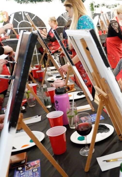 Paint and Sip Class - Emmer Green, Reading