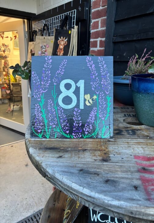 Paint Your Own - Slate House Number