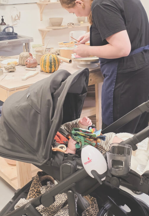 Parent and Baby Pottery Handbuilding Class