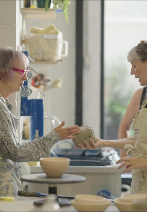 Parent and Baby Pottery Handbuilding Class