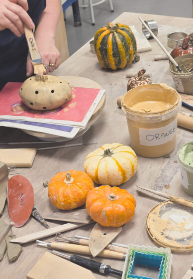 Parent and Baby Pottery Handbuilding Class