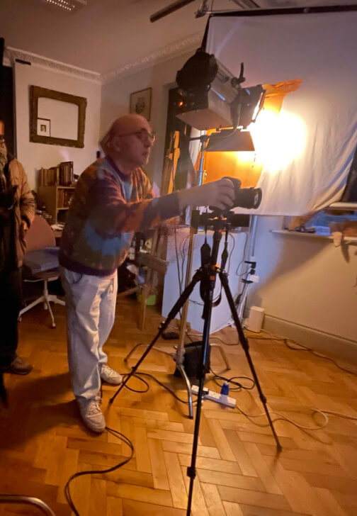 Photography class in Camberwell, London