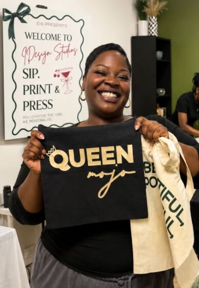 Pick, Place and Press Custom T-Shirt or Tote Bag Workshop