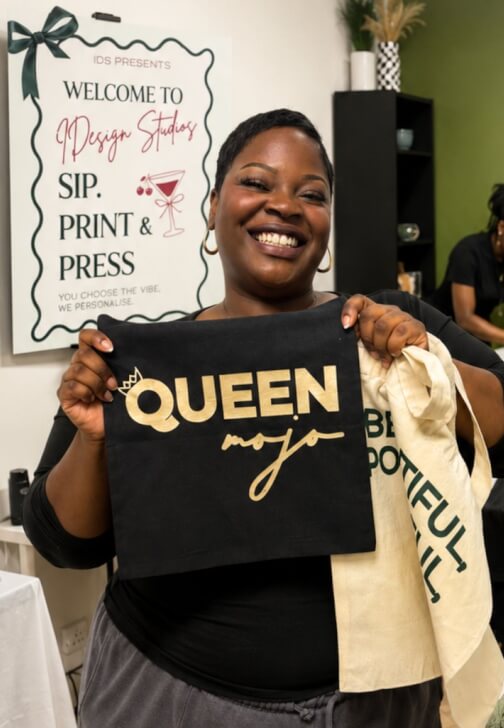 Pick, Place and Press Custom T-Shirt or Tote Bag Workshop