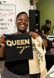 Pick, Place and Press Custom T-Shirt or Tote Bag Workshop