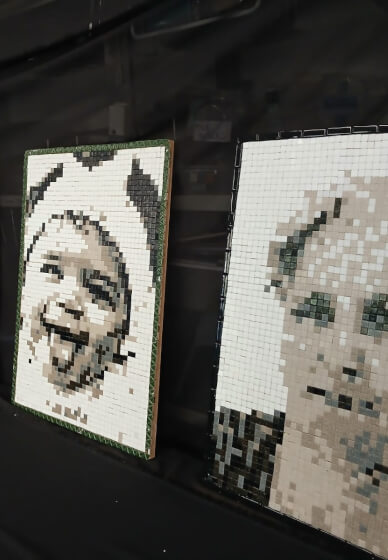 Pixel Portrait Mosaic Workshop
