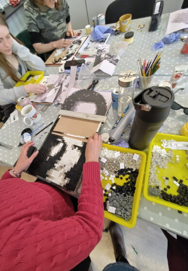 Pixel Portrait Mosaic Workshop