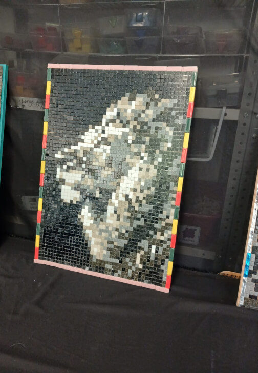 Photo from a glass and Mosaic class in Clapham