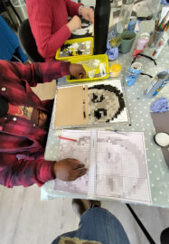 Pixel Portrait Mosaic Workshop
