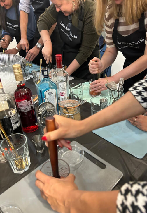 Pizza and Cocktails: Hands on Culinary Workshop