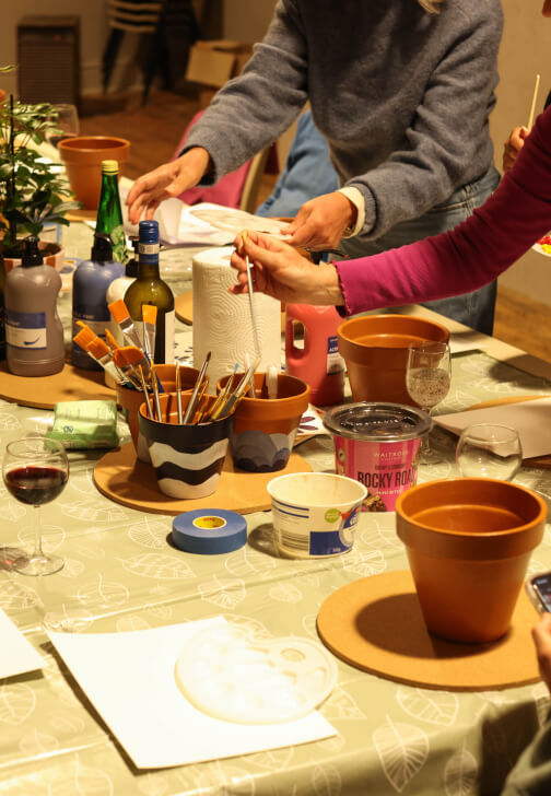 Pottery class in Cheltenham