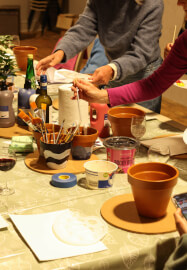 Plant Pot Painting Workshop