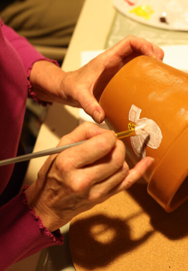 Plant Pot Painting Workshop