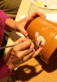 Plant Pot Painting Workshop