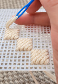 Plastic Mesh Weaving Coaster Workshop