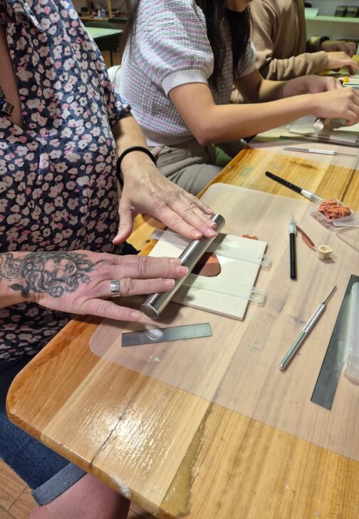 Photo from a jewellery Making class in Manchester