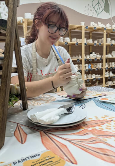 Pottery Painting and Afternoon Tea Experience