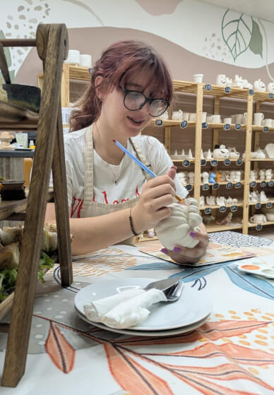 Pottery Painting and Afternoon Tea Experience