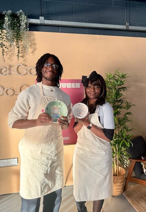 Pottery class in Canning Town with Revyvely