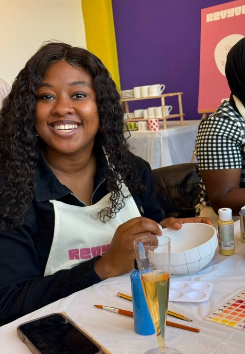Pottery class in Birmingham with Revyvely